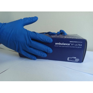 Рукавички AMBULANCE PF Ultra підвищеної міцності латексні