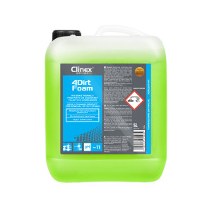 Сильнопінний препарат для видалення жирних забруднень Clinex 4Dirt Foam 5л