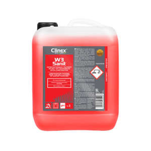 Миючий засіб для щоденного чищення санвузлів Clinex W3 Sanit 5л