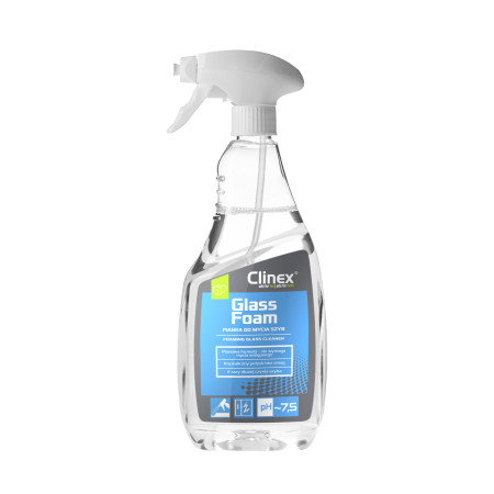 Піна для миття вікон Clinex Glass Foam 650мл