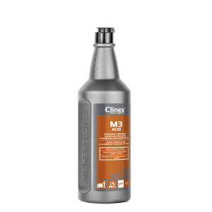Кислотний засіб для миття підлоги та санітарних приміщень Clinex M3Acid 1л