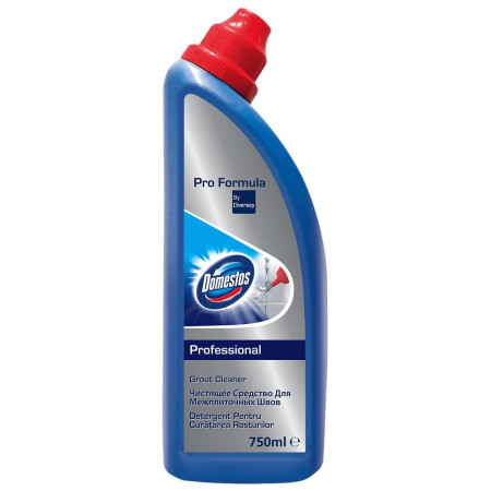 Засіб на основі хлору для прибирання в санітарних зонах Diversey Domestos Professional Grout Cleaner, 0,75 л