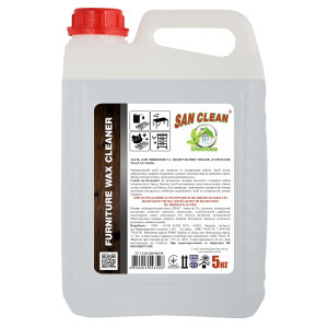 Засіб для чищення та полірування меблів Green House "FURNITURE WAX CLEANER" 5л