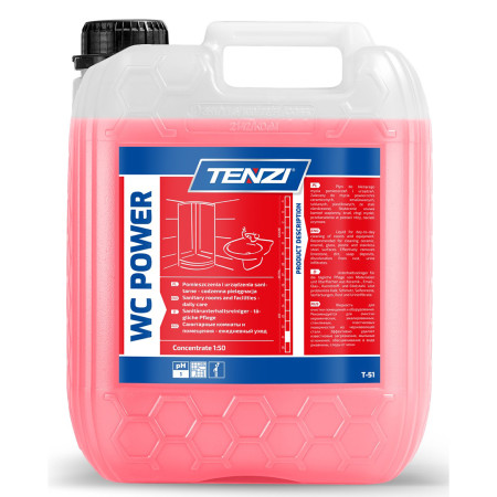 Засіб для миття та дезінфекції санвузлів TENZI WC-Power, 5л