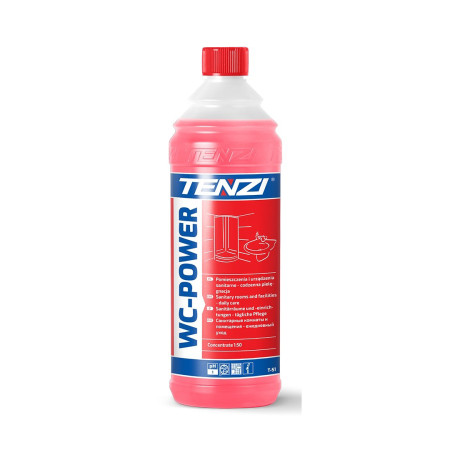 Засіб для миття та дезінфекції санвузлів TENZI WC-Power, 1л