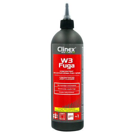 Концентрат для очищення швів між плиткою Clinex W3 Fuga, 0,5л