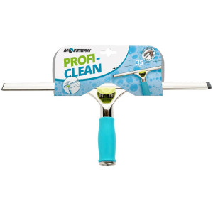 Скребок для миття вікон 35 см (голуба ручка) Moerman Profi-Clean