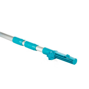 Рукоятка телескопічна алюмінієва 4 м (блакитний колір, 3 секції) Aluminum extension pole Moerman