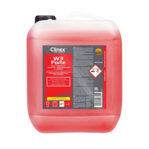 Засіб для миття санвузлів та ванних кімнат Clinex W3 Forte 10л
